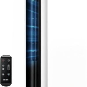 Levoit Tower Fan for Bedroom, 28ft/s Fans that Blow Cold Air, 28dB Quiet