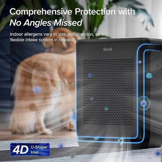 Levoit Smart Air Purifier for Large Room, Washable Pre-Filter EverestAir-P - Image 3