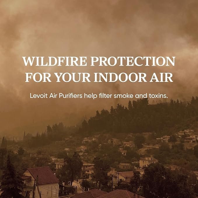 LEVOIT Air Purifier for Home Pets Bedroom Dorm Room Washable Pre-Filter - Image 3